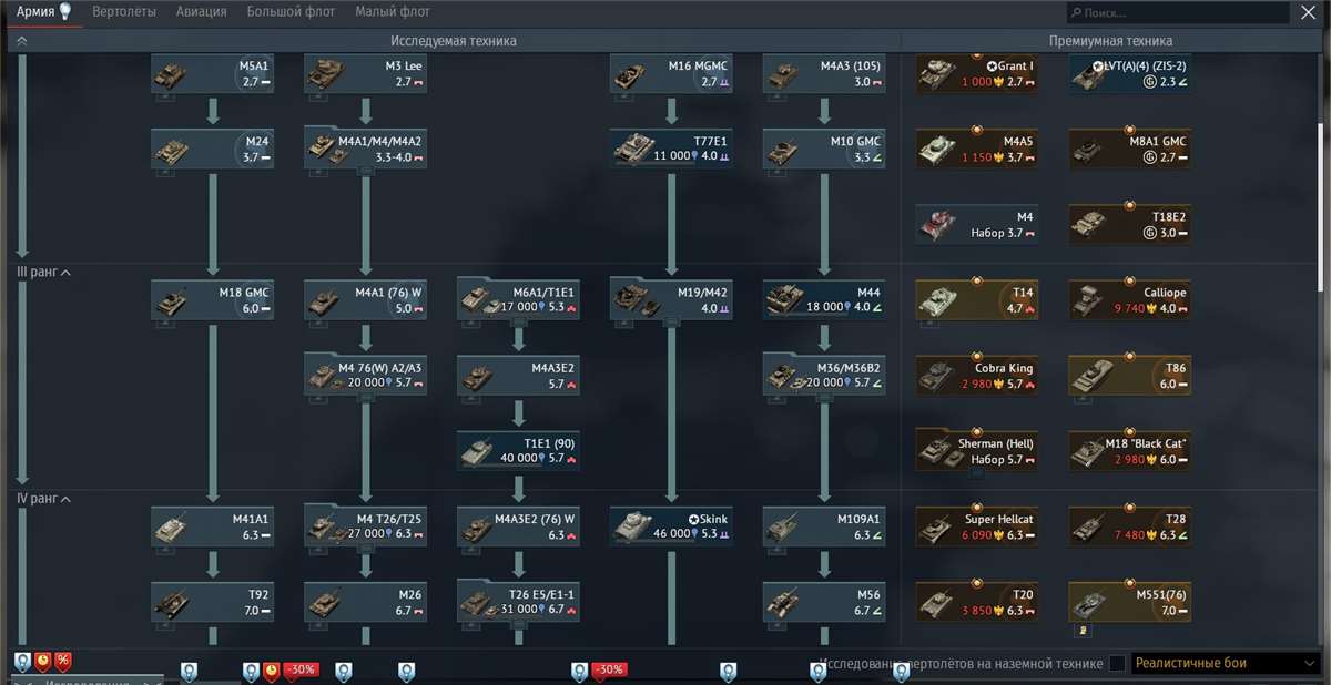 продажа аккаунта к игре War Thunder